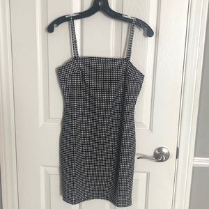 Patterned mini dress
